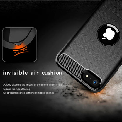 Husa pentru Apple iPhone SE (2022) / SE (2020), Techsuit, Carbon, Neagra