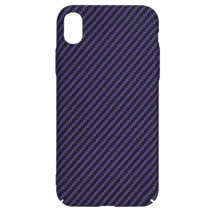 Husa pentru Apple iPhone XR, Techsuit, Carbonite FiberShell, Mov