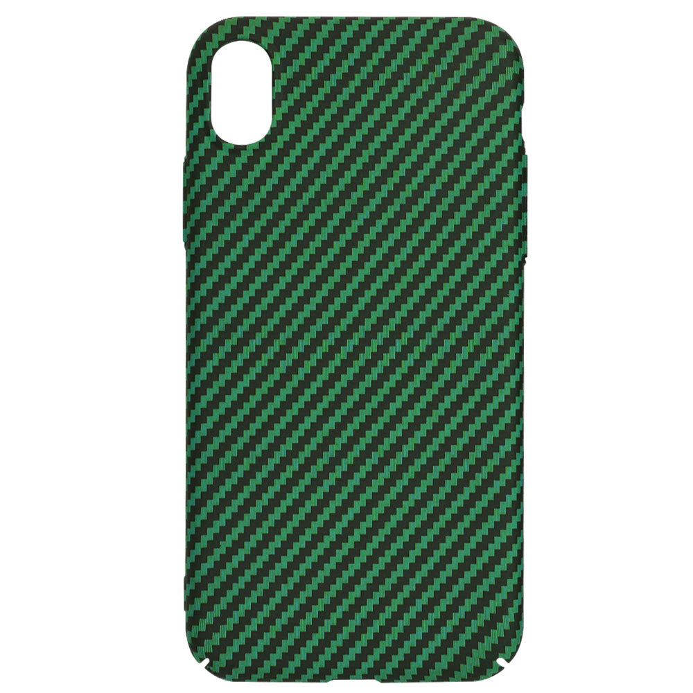 Husa pentru Apple iPhone XR, Techsuit, Carbonite FiberShell, Verde