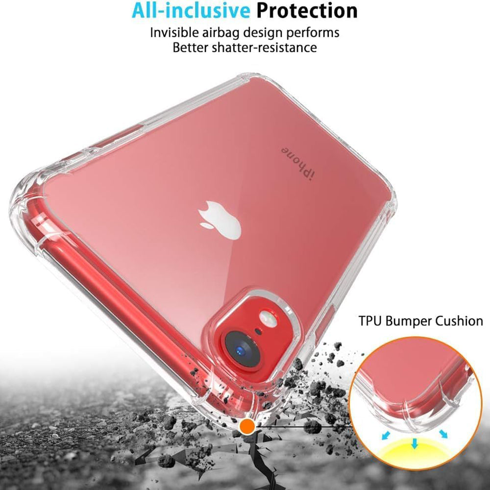 Husa pentru Apple iPhone XR, Techsuit, Shockproof Clear, Transparenta