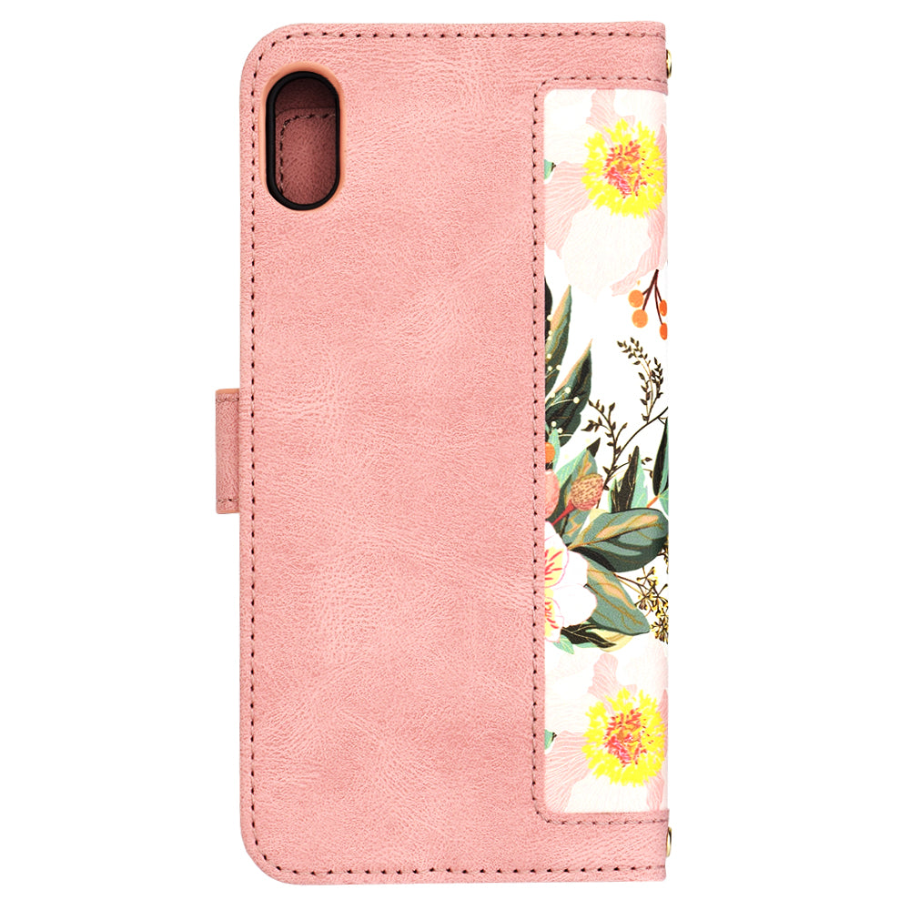 Husa pentru Apple iPhone XS Max, Techsuit, FlipCraft, Roz
