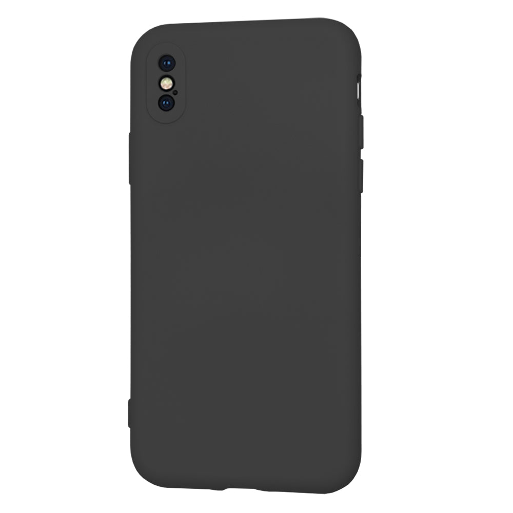 Husa pentru Apple iPhone XS / X, Techsuit, SoftFlex, Neagra