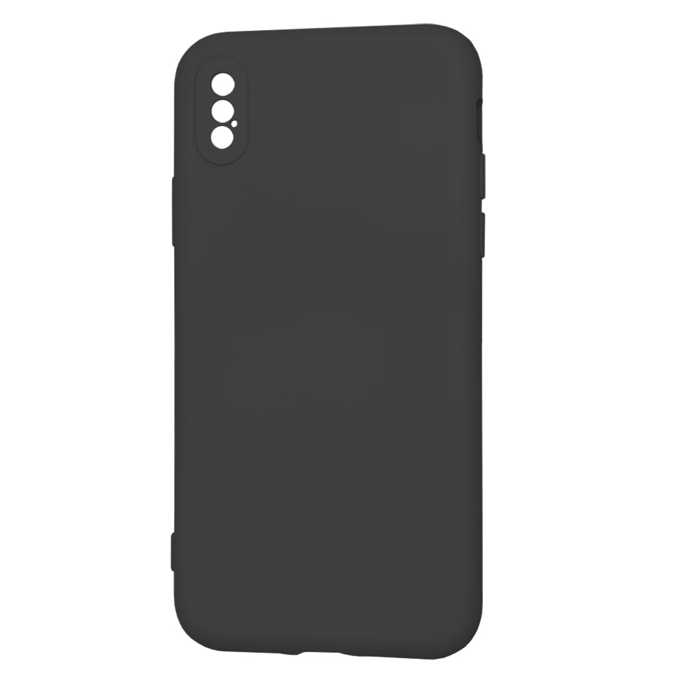 Husa pentru Apple iPhone XS / X, Techsuit, SoftFlex, Neagra