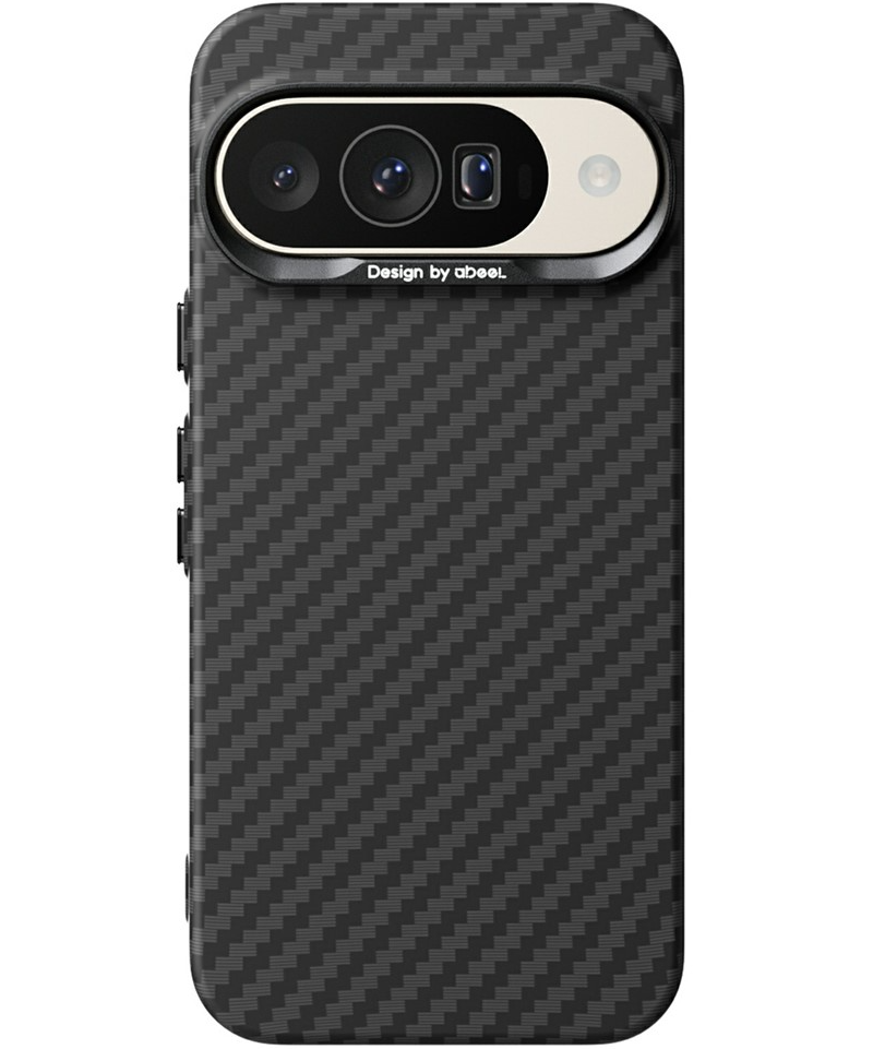 Husa pentru Google Pixel 10 Pro / 10, Abeei, Carbon Minimalist, Neagra