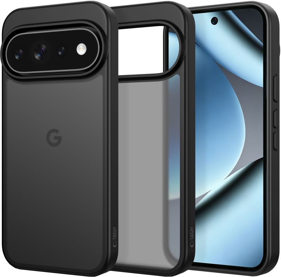 Husa pentru Google Pixel 11 Pro / 11 / 10 Pro / 10 / 9, Tech-Protect, Magmat, Neagra Mata