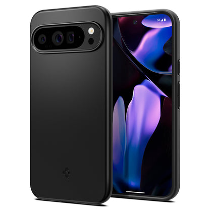 Husa pentru Google Pixel 9 Pro XL, Spigen, Thin Fit, Neagra ACS07731