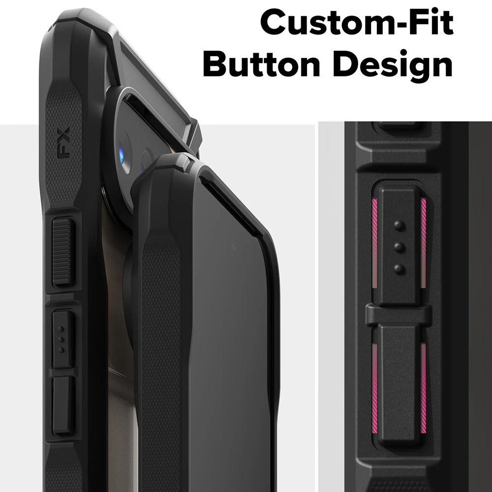 Husa pentru Google Pixel 10 Pro / 10, Ringke, Fusion X, Neagra