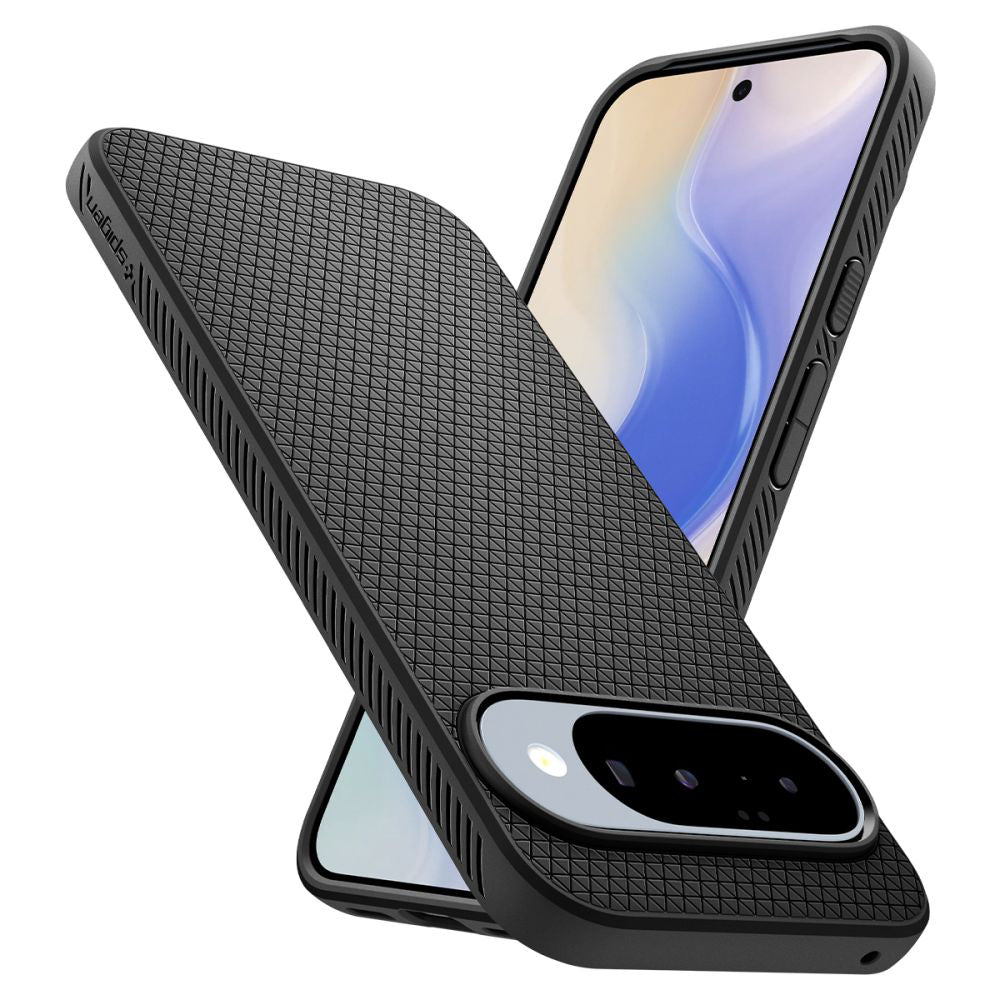 Husa pentru Google Pixel 10 Pro / 10, Spigen, Liquid Air, Neagra Mata