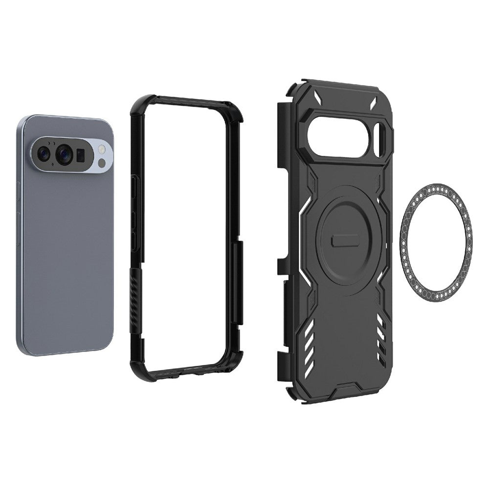 Husa MagSafe pentru Google Pixel 10 Pro / 10, Techsuit, ArmorMag, Albastra