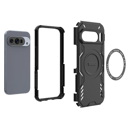 Husa MagSafe pentru Google Pixel 10 Pro / 10, Techsuit, ArmorMag, Neagra