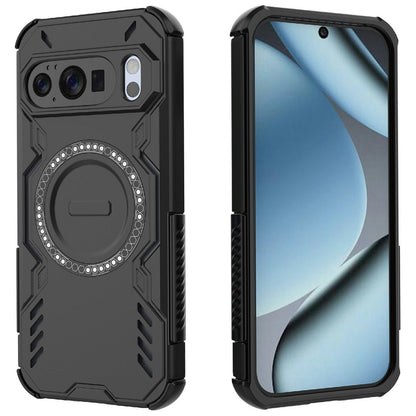 Husa MagSafe pentru Google Pixel 10 Pro / 10, Techsuit, ArmorMag, Neagra