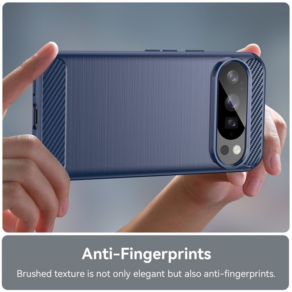 Husa pentru Google Pixel 10 Pro / 10, Techsuit, Carbon, Albastra