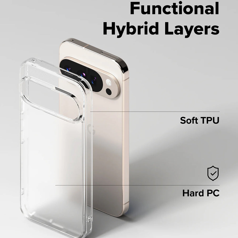 Husa pentru Google Pixel 10 Pro XL, Ringke, Fusion, Transparenta Mata