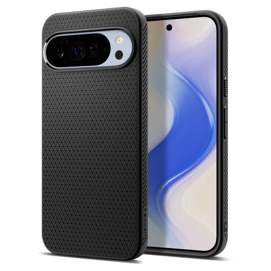 Husa pentru Google Pixel 10 Pro XL, Spigen, Liquid Air, Neagra Mata ACS09737
