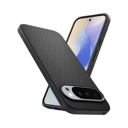 Husa pentru Google Pixel 10 Pro XL, Spigen, Liquid Air, Neagra Mata ACS09737