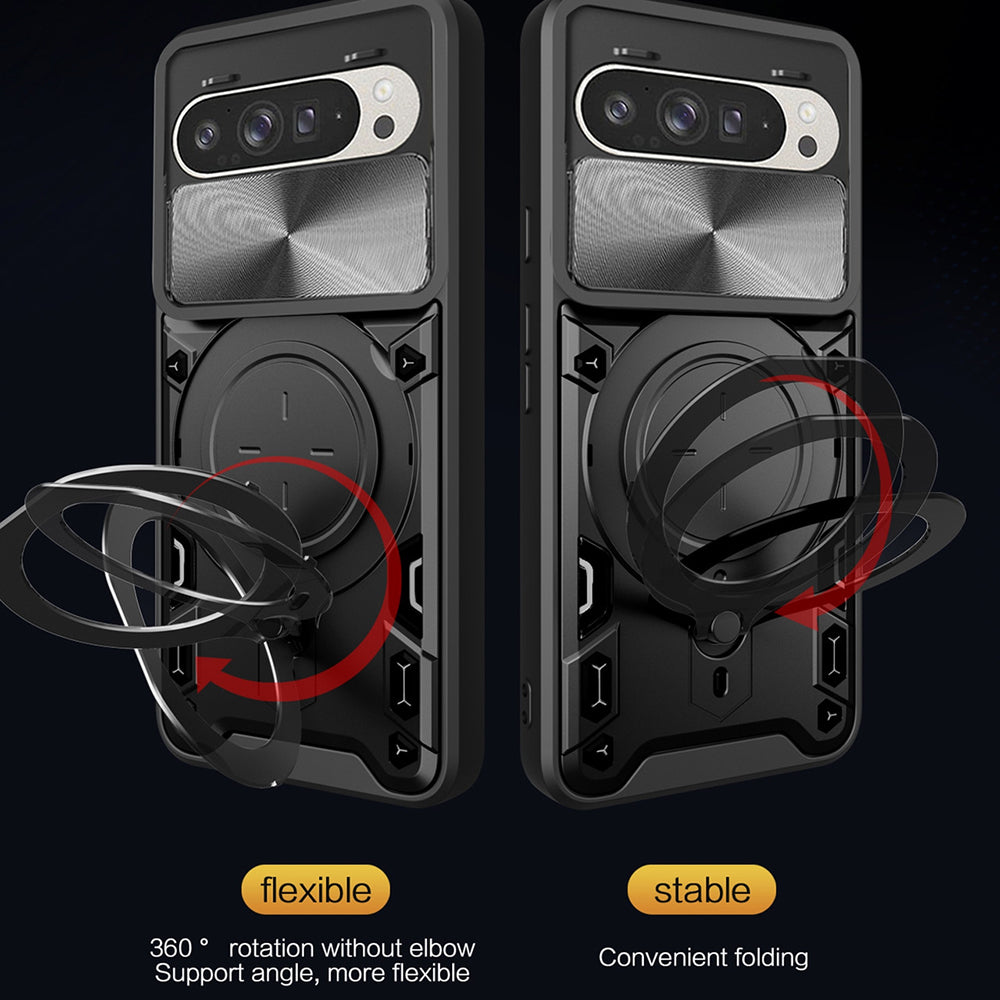 Husa pentru Google Pixel 10 Pro XL, Techsuit, CamGuard Pro, Albastra