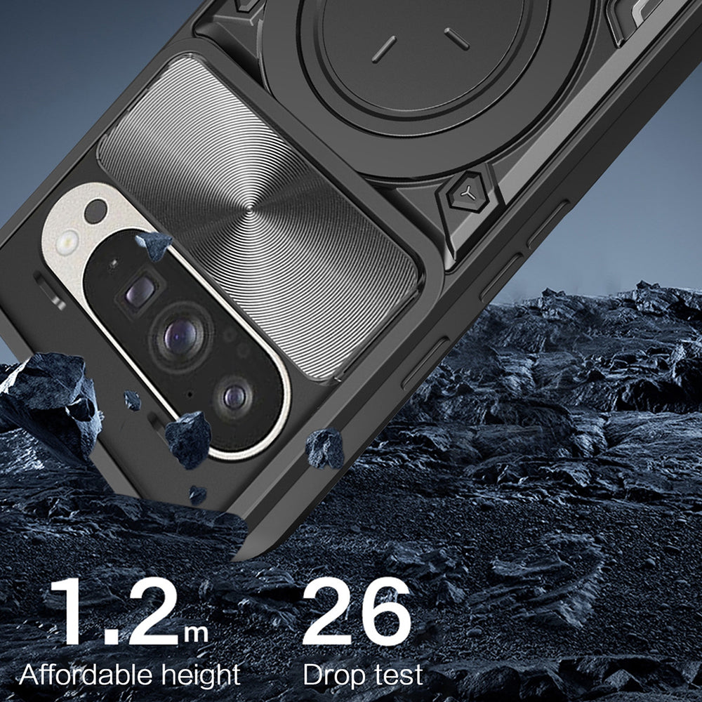 Husa pentru Google Pixel 10 Pro XL, Techsuit, CamGuard Pro, Roz Aurie