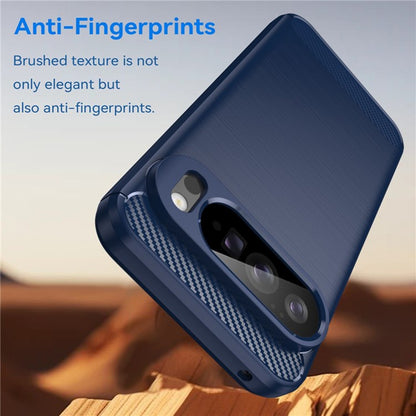 Husa pentru Google Pixel 10 Pro XL, Techsuit, Carbon, Albastra