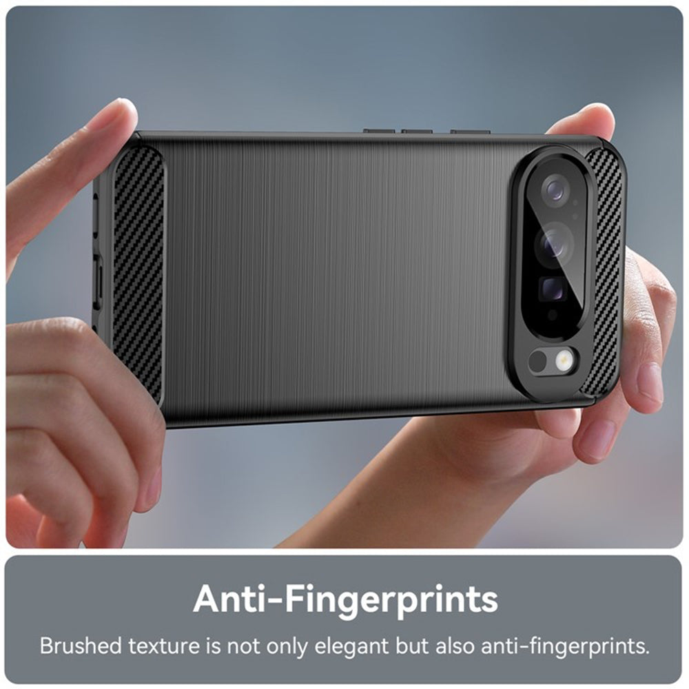 Husa pentru Google Pixel 10 Pro XL, Techsuit, Carbon, Neagra