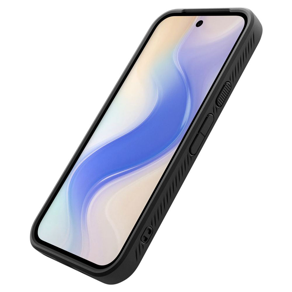 Husa pentru Google Pixel 10a, Spigen, Liquid Air, Neagra Mata ACS11285