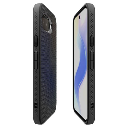 Husa pentru Google Pixel 10a, Spigen, Liquid Air, Neagra Mata ACS11285