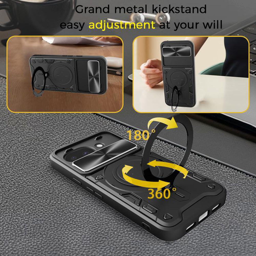 Husa pentru Google Pixel 10a, Techsuit, CamGuard Pro, Albastra