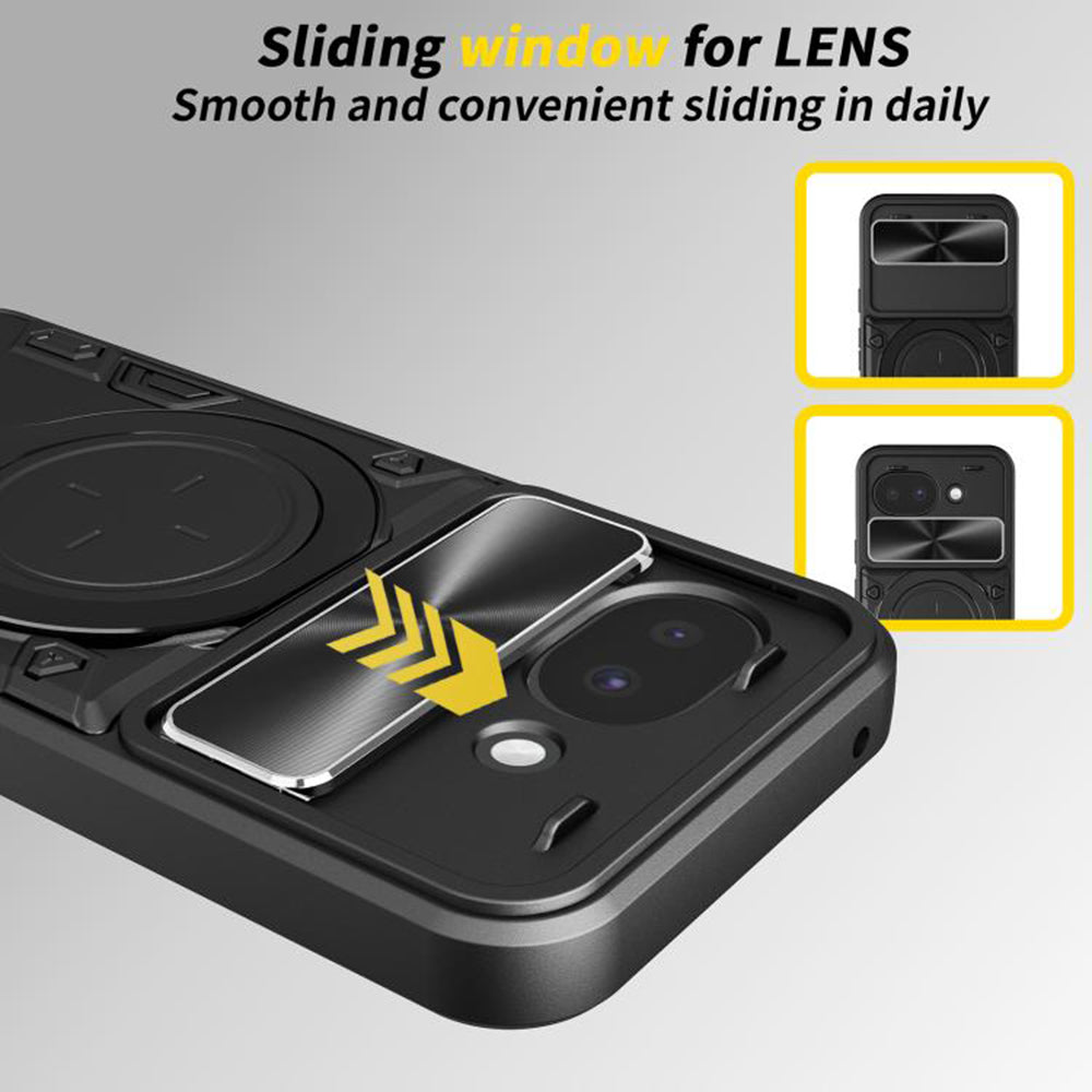 Husa pentru Google Pixel 10a, Techsuit, CamGuard Pro, Neagra