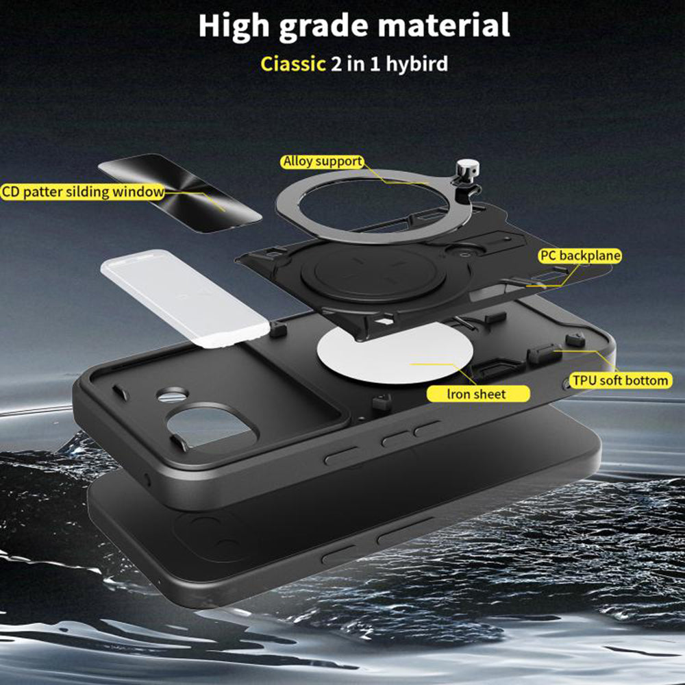 Husa pentru Google Pixel 10a, Techsuit, CamGuard Pro, Neagra