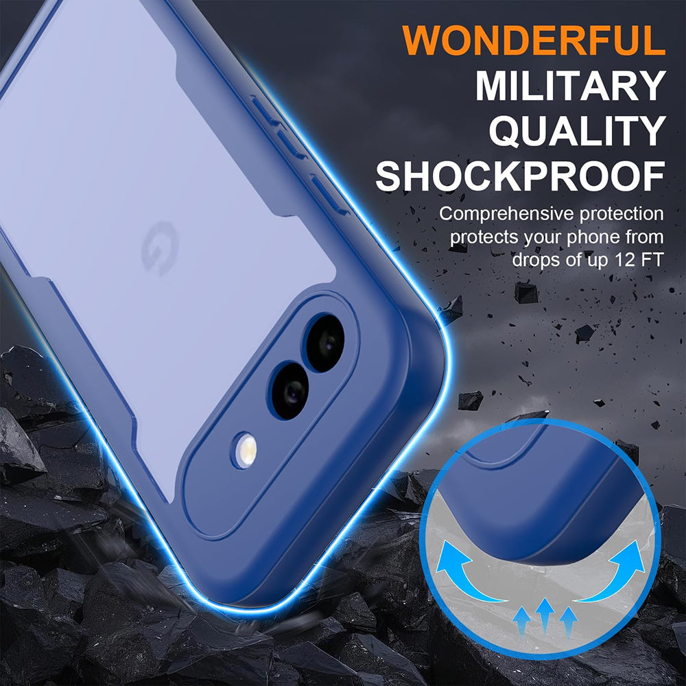 Husa pentru Google Pixel 10a, Techsuit, ColorVerse 360, Albastra