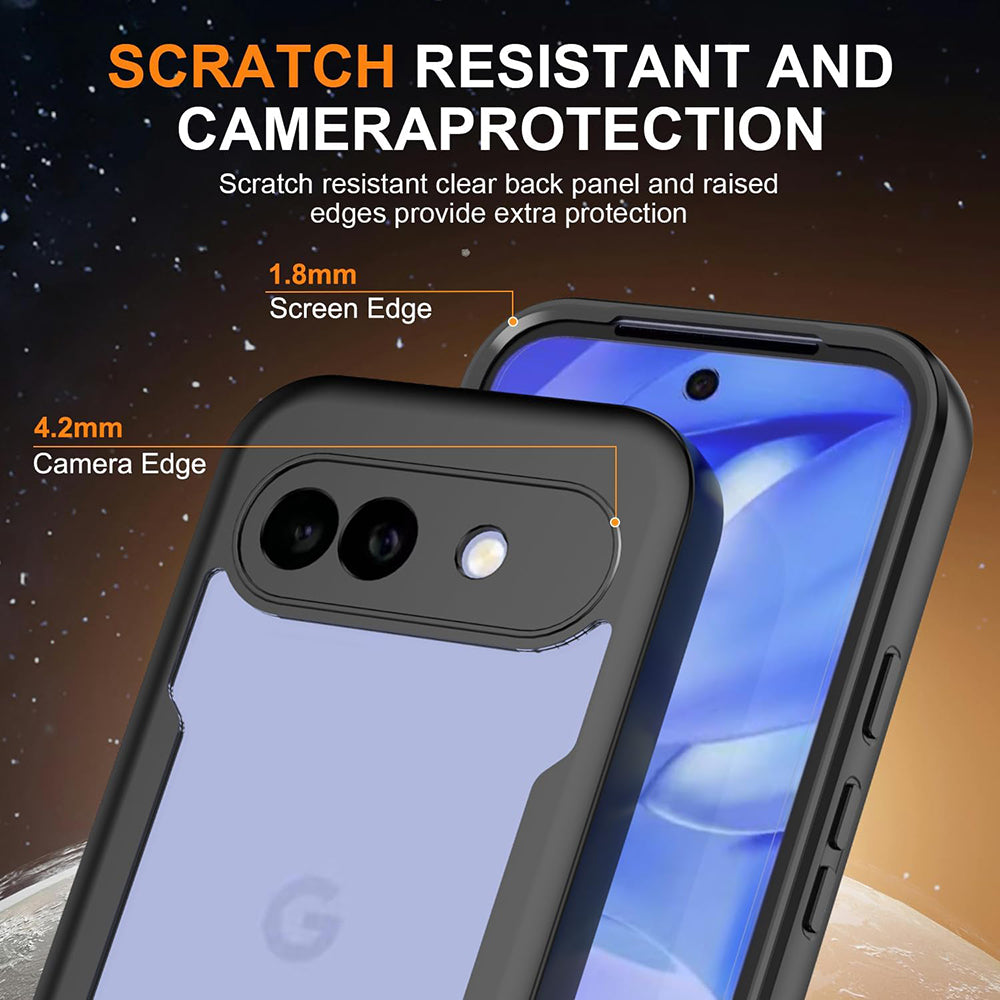 Husa pentru Google Pixel 10a, Techsuit, ColorVerse 360, Neagra