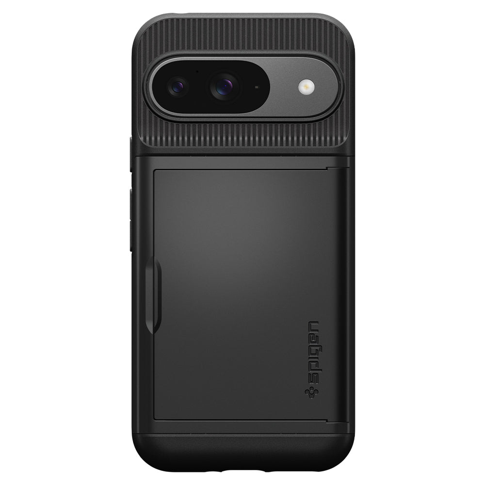 Husa pentru Google Pixel 9 / 9 Pro, Spigen, Slim Armor CS, Neagra ACS07695