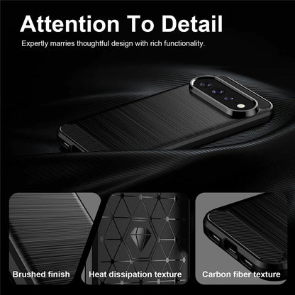 Husa pentru Google Pixel 11 Pro / 11, Techsuit, Carbon, Neagra