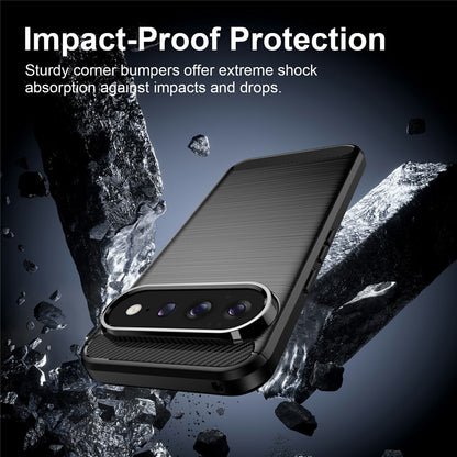 Husa pentru Google Pixel 11 Pro / 11, Techsuit, Carbon, Neagra