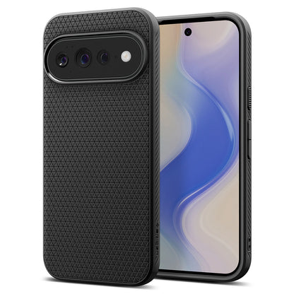 Husa pentru Google Pixel 11 Pro XL, Spigen, Liquid Air, Neagra Mata ACS11448