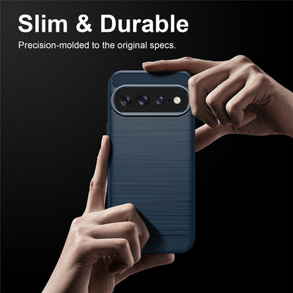 Husa pentru Google Pixel 11 Pro XL, Techsuit, Carbon, Albastra