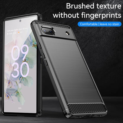 Husa pentru Google Pixel 6a, Techsuit, Carbon, Neagra