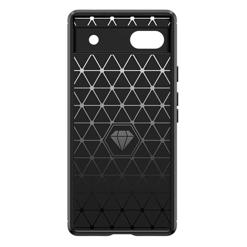 Husa pentru Google Pixel 6a, Techsuit, Carbon, Neagra