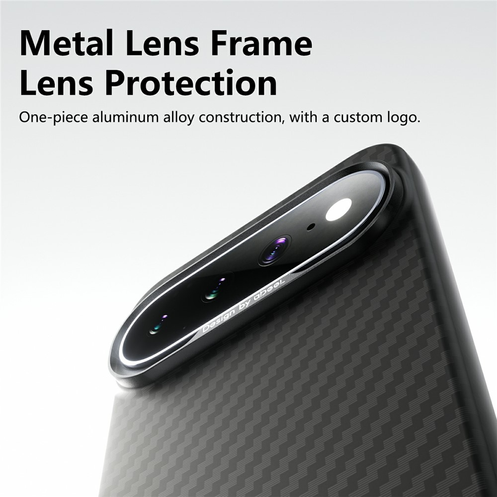 Husa pentru Google Pixel 10 Pro / 10, Abeei, Carbon Minimalist, Neagra