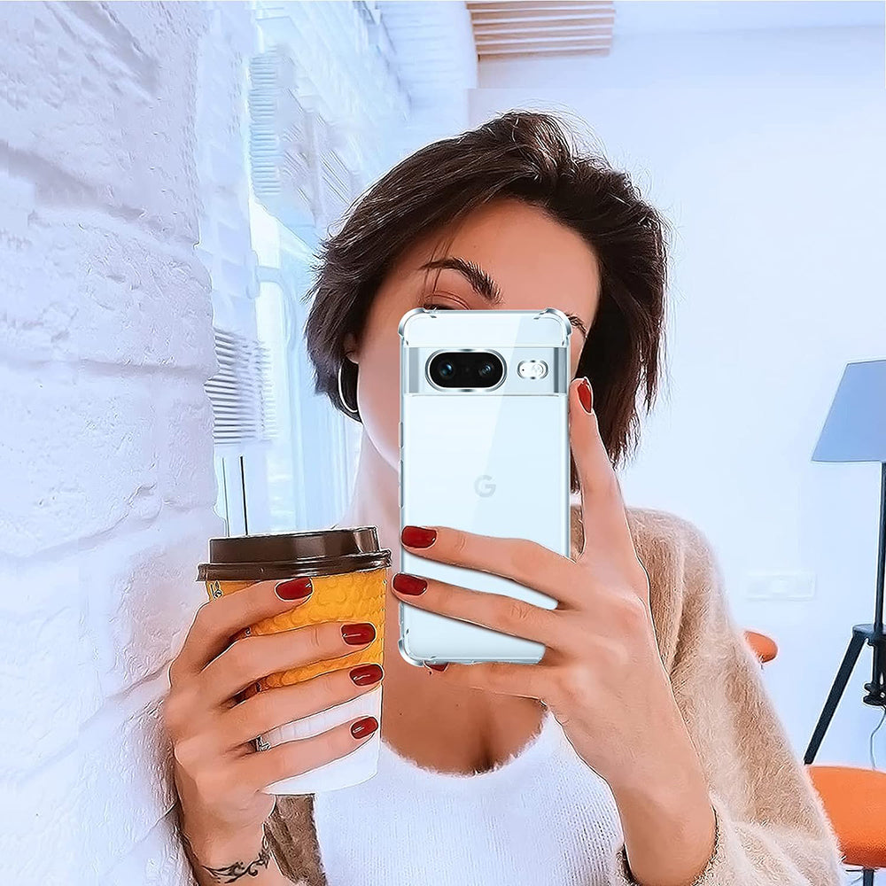 Husa pentru Google Pixel 7, Techsuit, Shockproof Clear, Transparenta