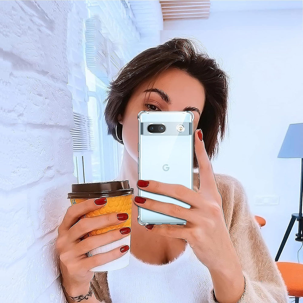 Husa pentru Google Pixel 7a, Techsuit, Shockproof Clear, Transparenta