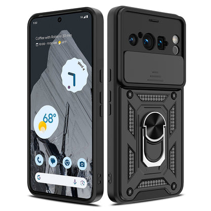 Husa pentru Google Pixel 8 Pro, Techsuit, CamShield, Neagra