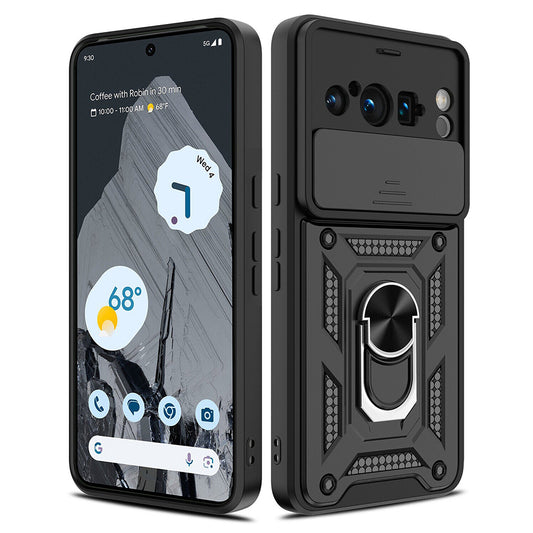 Husa pentru Google Pixel 8 Pro, Techsuit, CamShield, Neagra