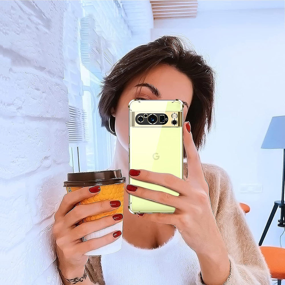 Husa pentru Google Pixel 8 Pro, Techsuit, Shockproof Clear, Transparenta