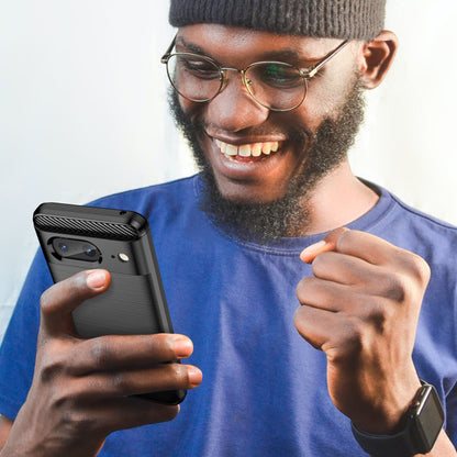 Husa pentru Google Pixel 8, Techsuit, Carbon, Neagra