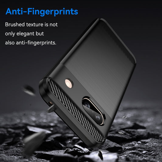 Husa pentru Google Pixel 8a, Techsuit, Carbon, Neagra