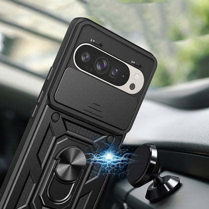 Husa pentru Google Pixel 9 / 9 Pro, Techsuit, CamShield, Neagra