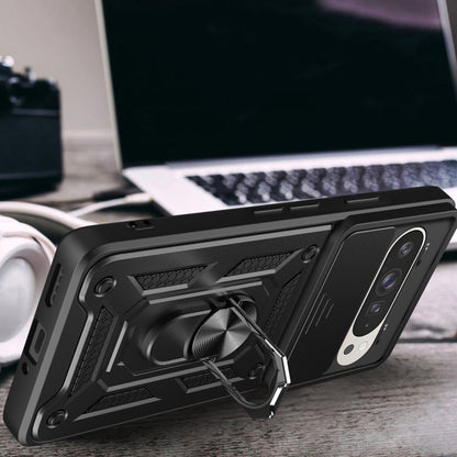 Husa pentru Google Pixel 9 / 9 Pro, Techsuit, CamShield, Roz