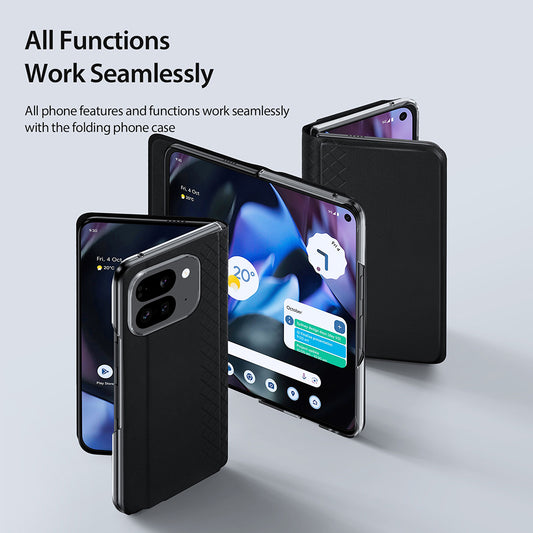 Husa pentru Google Pixel 9 Pro Fold, DUX DUCIS, Bril, Roz