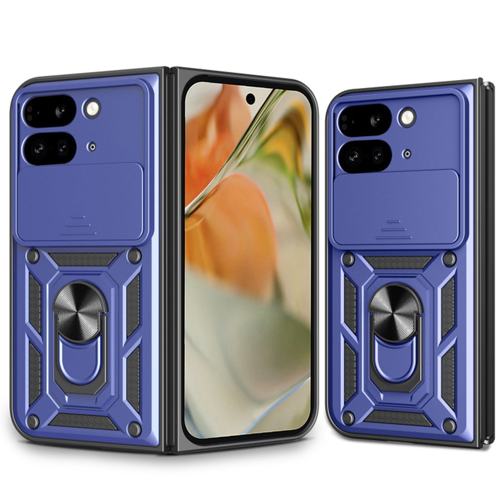Husa pentru Google Pixel 9 Pro Fold, Techsuit, CamShield, Albastra