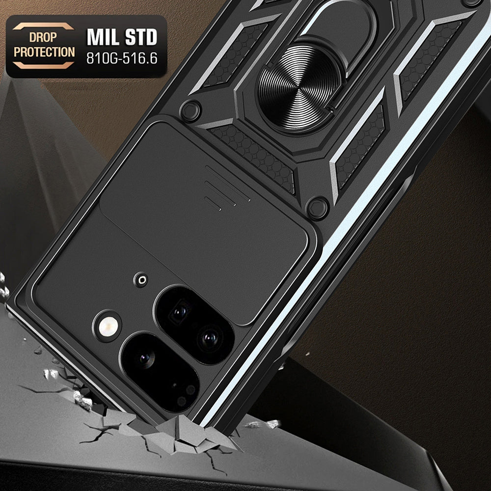 Husa pentru Google Pixel 9 Pro Fold, Techsuit, CamShield, Albastra